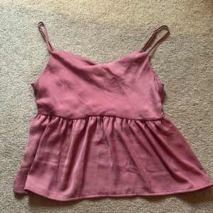 American Eagle Satin tank top